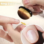 4Packs Nail Dust Cleaning Brush Ring, Soft Brushes - Image 5