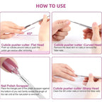 Premium Cuticle Pusher and Gel Polish Remover Set - Image 4