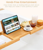 Bathtub Tray Caddy Expandable, Foldable Bath Tray, Bathtub Trays - Image 4