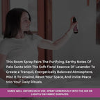 Sacred Element's Palo Santo & Lavender Room Spray | Natural Purifying Mist - Image 5