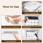 Hot Towel Cabinet, Yofuly 8L White Towel Heater - Image 6