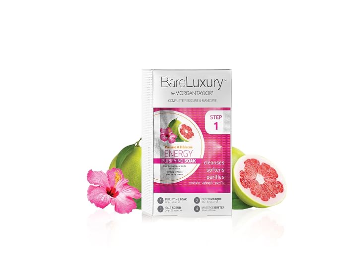 Morgan Taylor BareLuxury 4-Step Complete Pedicure & Manicure Packs by MorganTaylorProfessionalNailLacquer