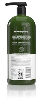 Avalon Organics Bath & Shower Gel, Revitalizing Lavender, 32 Oz - Image 2
