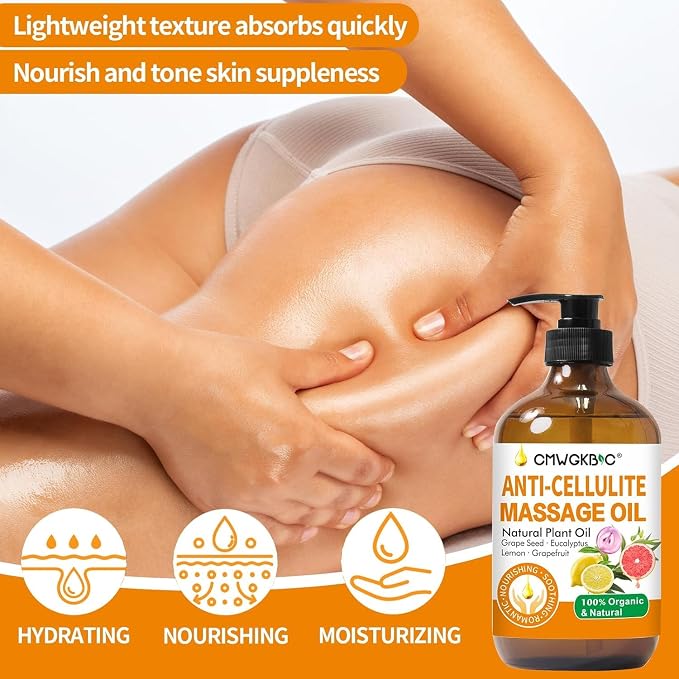 Anti Cellulite Oil Massage Oil for Massage Therapy, Body Oil for Skin - Image 5