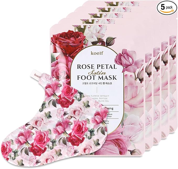 koelf Rose Petal Satin Foot Mask by PETITFEE