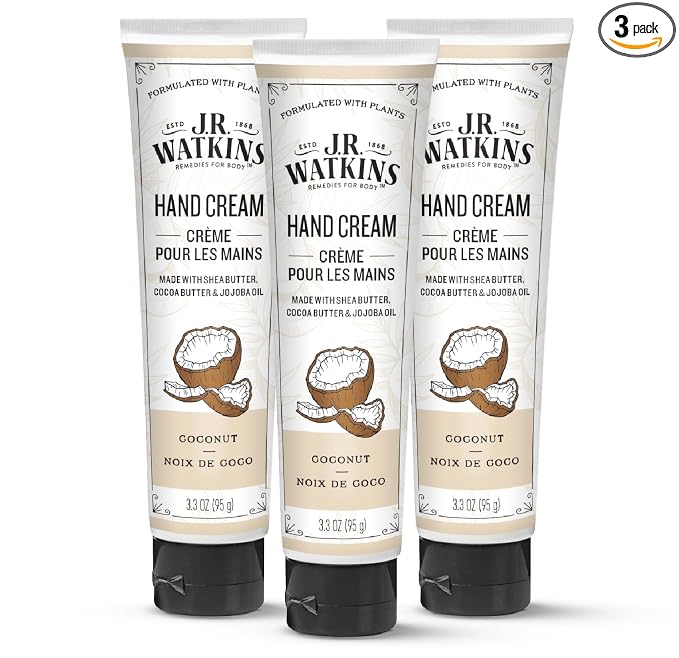 J.R. Watkins Natural Moisturizing Hand Cream, Hydrating Hand Moisturizer by JRWatkins