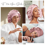 22 Momme 100% Real Mulberry Silk Bonnet - Image 6