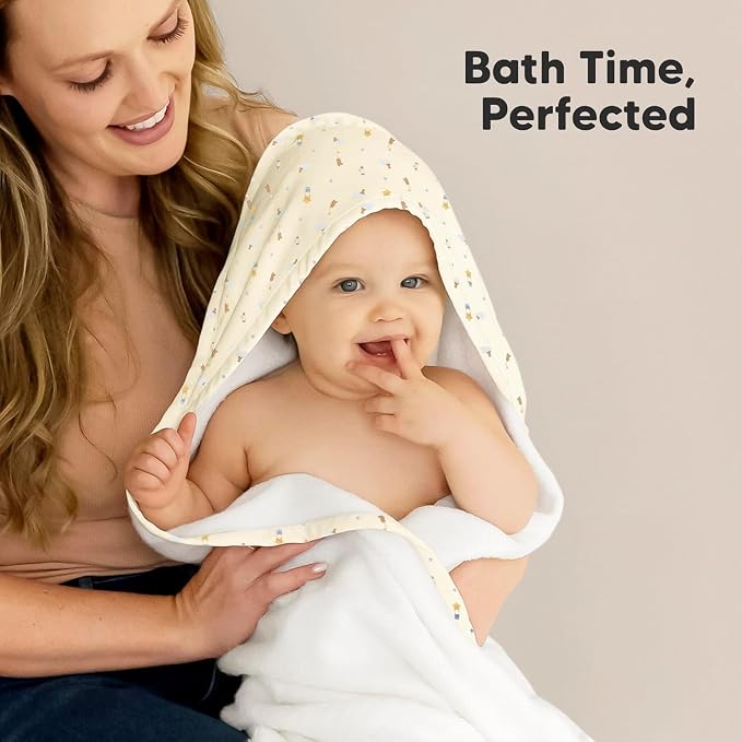 KeaBabies Hooded Baby Towel for Newborn - Image 9