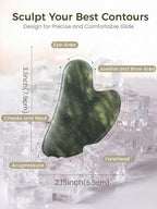 Gua Sha Facial Tool – Jade Guasha Tool - Image 2