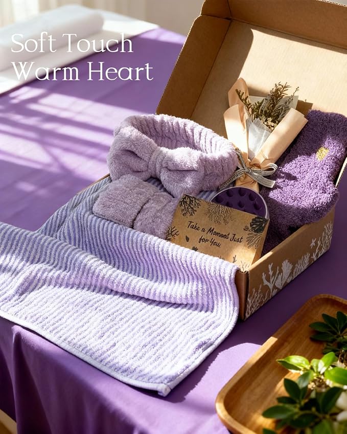 Coralogo Lavender Spa Gift Baskets - Image 4