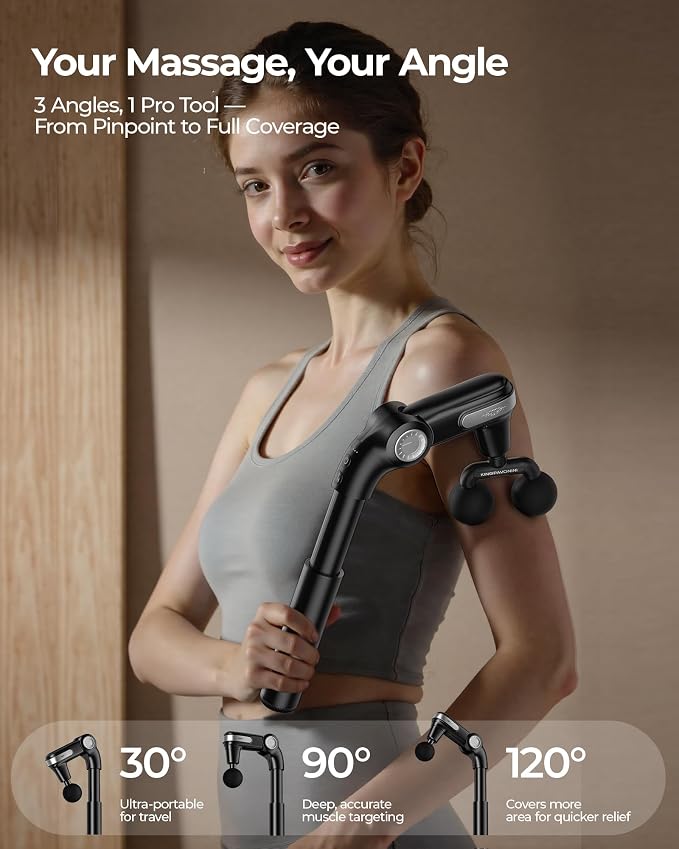 KingPavonini Foldable Massage Gun - Image 3
