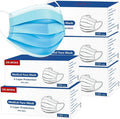 DR.MOXA 500 Pack Disposable Medical Face Masks -3 Ply Face Mask by DRMOXA