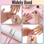 2 Pcs Cuticle Trimmer, Cuticle Remover Pusher Double head Nail Tool - Image 3