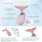 Facial Massager Red-Light-Therapy-for-Face and Neck, Face  culpting Wand - Image 5