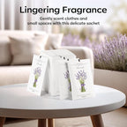 MYARO 12 Pack Lavender Scented Sachets | Odor Eliminator & Air Freshener - Image 8