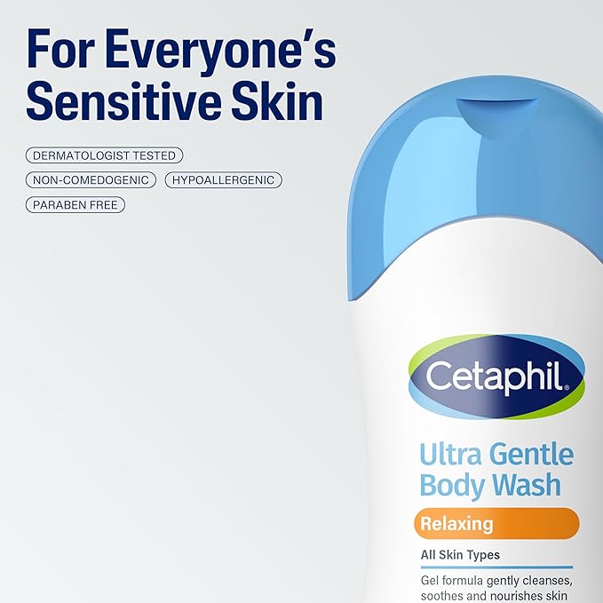 Cetaphil Ultra Gentle Refreshing Body Wash, - Image 6