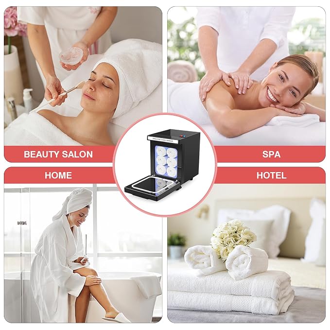 Hot Towel Warmer for Spa, Small Towel Warmer for Esthetician, Mini Towel Warmer - Image 6
