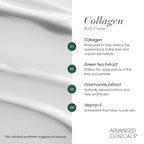 Advanced Clinicals Collagen Cream Body Lotion & Face Moisturizer W/Vitamin E | - Image 5