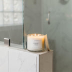 Calyan Wax Co. Oakmoss & Amber 3 Wick Scented Candle - Image 7