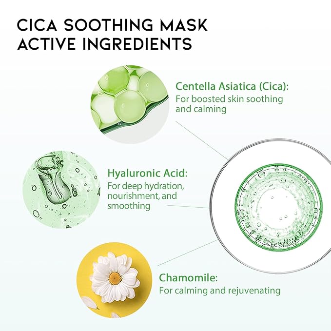 50Combo Korean Face Sheet Mask Gift Pack, Brightening, Rejuvenating, EVE Vegan - Image 5