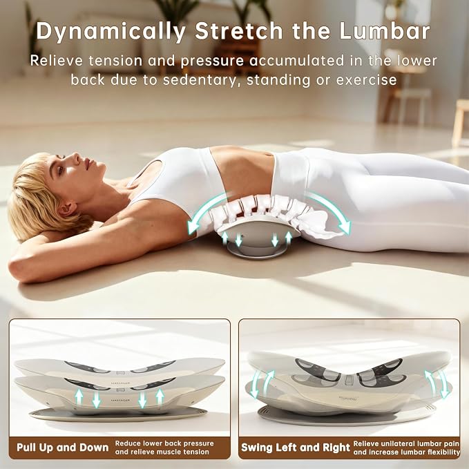Zenopax Electric Lumbar Traction Device, Left-Right Swing, 8-Level - Image 3