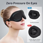 NEWVANGA Sleep Mask for Back and Side Sleeper, Block Out Light, Luxury Sleeping - Image 5