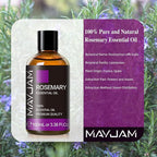 Rosemary Essential Oil with Dropper, MAYJAM Pure Rosemary Oil Aromatherapy Oils - Image 3