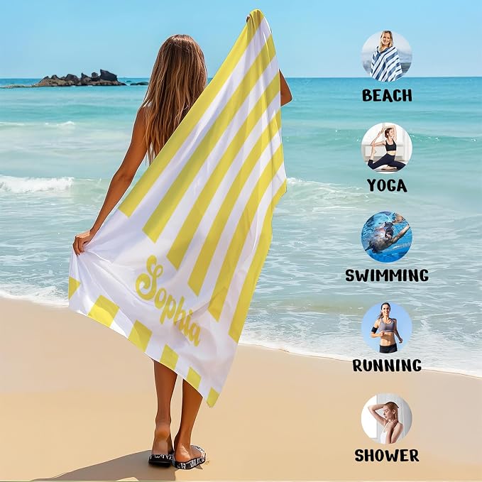 JML Personalized Beach Towel - Image 6