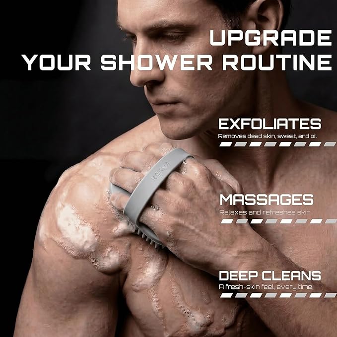 Silicone Body Scrubber for Shower - Image 2