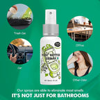 Clean-n-Fresh Toilet Spray, Variety 3 Pack -Lavender, Peppermint, Bathroom & - Image 6