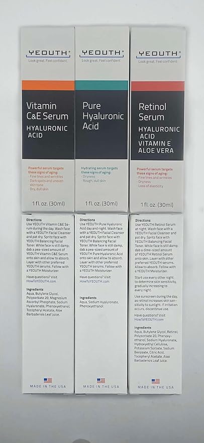 YEOUTH Skin Care Set: Retinol Serum - Image 8