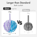 AmazerBath Loofah Sponge, Shower Loofah 75g/PCS - Image 5