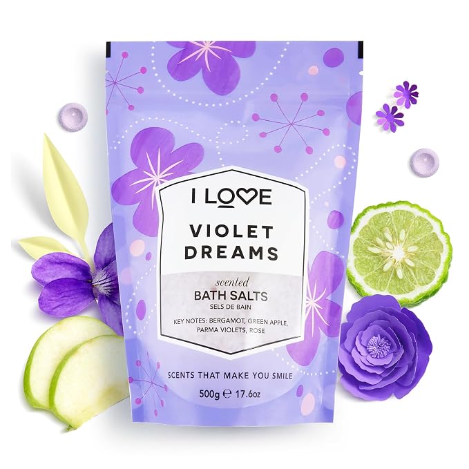 I LOVE Violet Dreams Bath Salts - Image 2