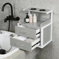 Suspended Salon Wall Cabinet by Unknown