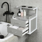 Suspended Salon Wall Cabinet by Unknown