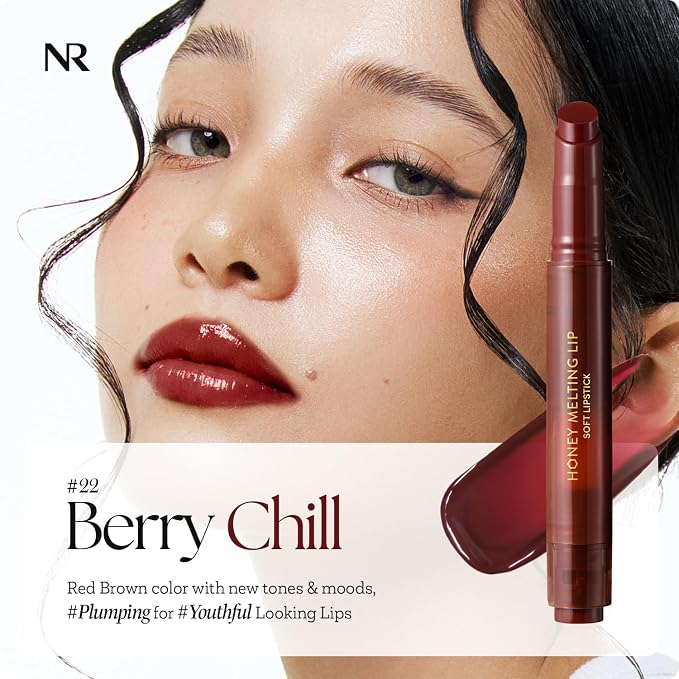 Nature Republic HONEY MELTING LIP PLUMPING SOFT LIP STICK, Hydrating Gloss - Image 2