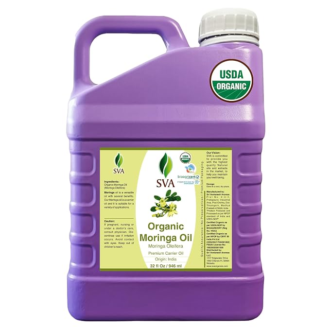 SVA Moringa Seed Oil Organic by SVAORGANICS