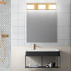 Tipace Gold Bathroom Vanity Light Fixtures Modern LED 3 Lights Vanity Light - Image 7
