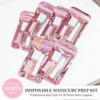 SUTOKAKA 10 Sets Disposable Manicure Prep Kit - Image 3
