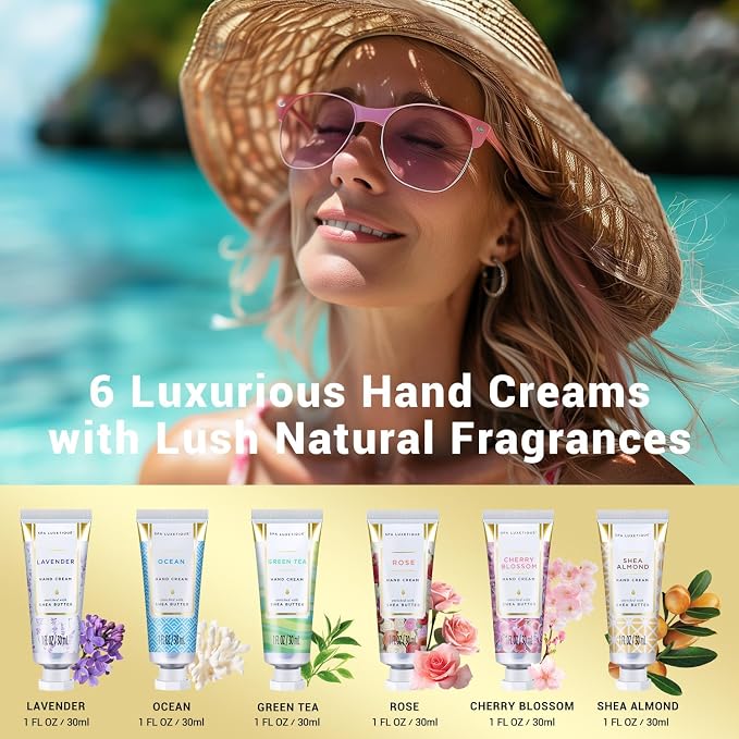 spa luxetique Hand Cream Gift Set, Mothers Day Gifts - Image 3
