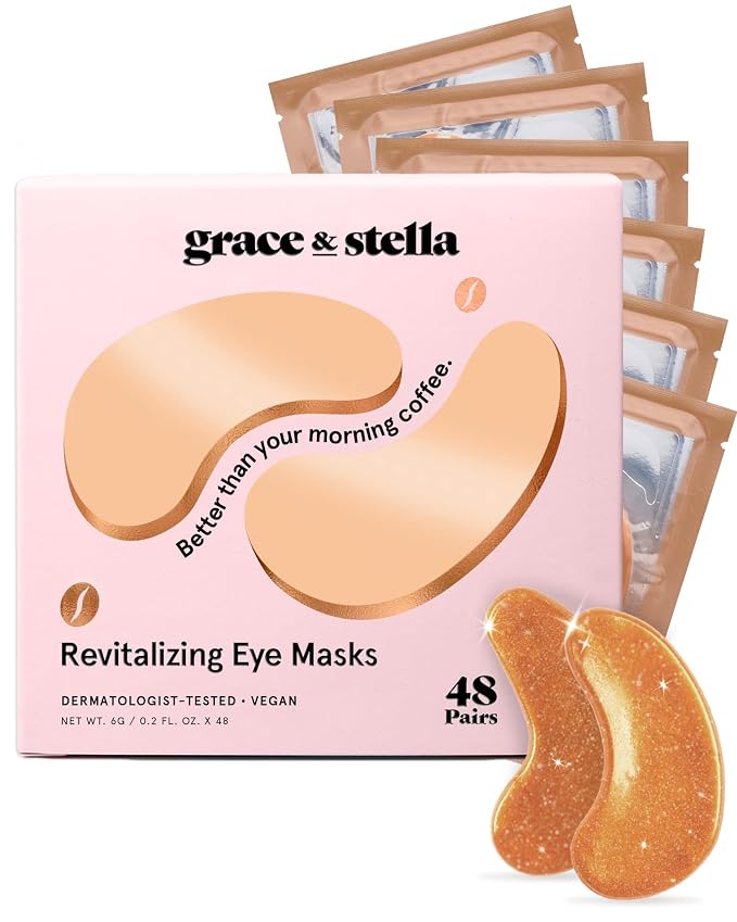 grace & stella Caffeine Under Eye Patches by GraceStella
