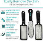 Vive Foot File - Feet Scraper for Dead Skin - Heel Grater, Callus Remover - Image 2
