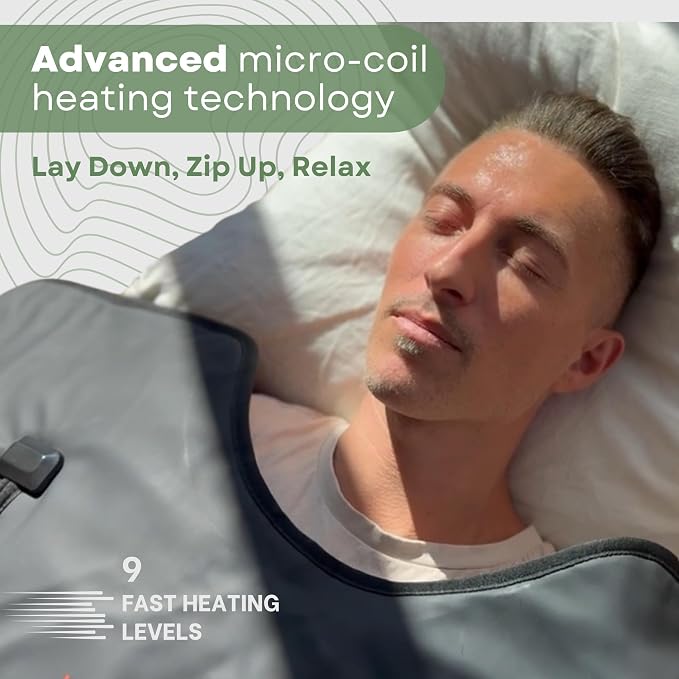 Pro M3 - Infrared Sauna Blanket | Detox, Wellbeing & Recovery | Highest Grade - Image 8