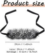FRESHME Lace Blindfold Sleep Mask - Image 4