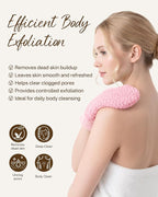 Exfoliating Gloves 2 Pack, Wave Texture Exfoliating Mitt - Image 4