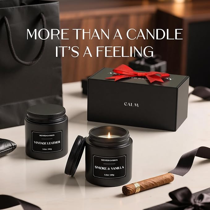 NORVENCE Scented Candles Gift Set, Stress Relief Candles - Image 6