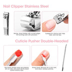 Gellen Nail Care Kit Manicure Tools Kit: Nail Strengthener and 2Pcs Nail File & - Image 8