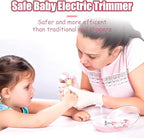 Qunlions life Baby Nail Trimmer Electric-12 in 1 Baby Nail Clippers Safe Baby - Image 5