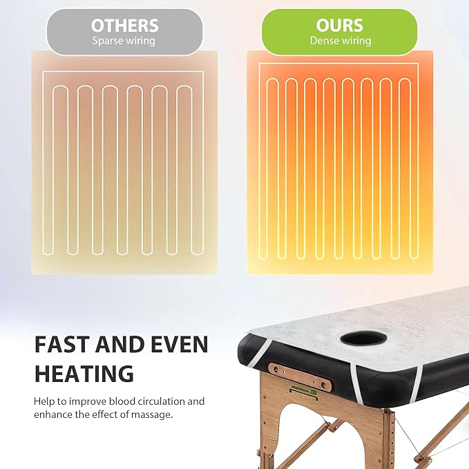 Massage Table Warmer Heating Pad Professional SPA Massage Bed Warmer - Image 4