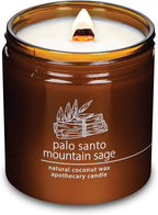 Hemlock Park Palo Santo Mountain Sage Apothecary Hand-Poured Scented Candle | by HemlockPark